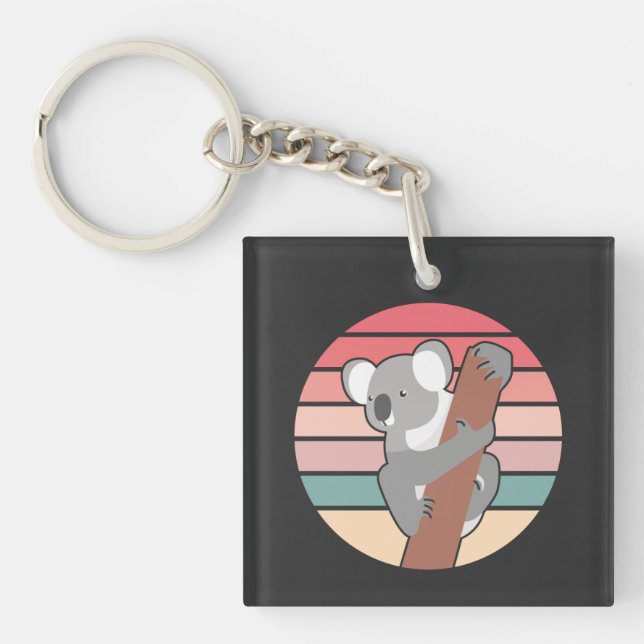 Llavero Oso Koala Retro (Frente)