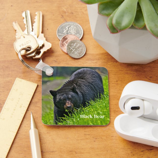 Llavero Oso negro keychain (Escritorio )