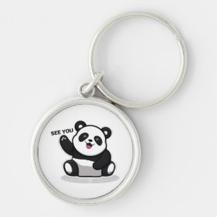 Llavero oso panda adorable