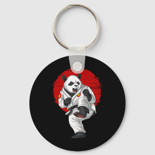 Llavero Oso Panda Karate Kickboxing Muay Thai Arte Marcial