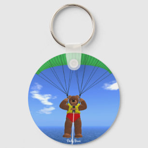 Llavero Oso pequeño del Paragliding