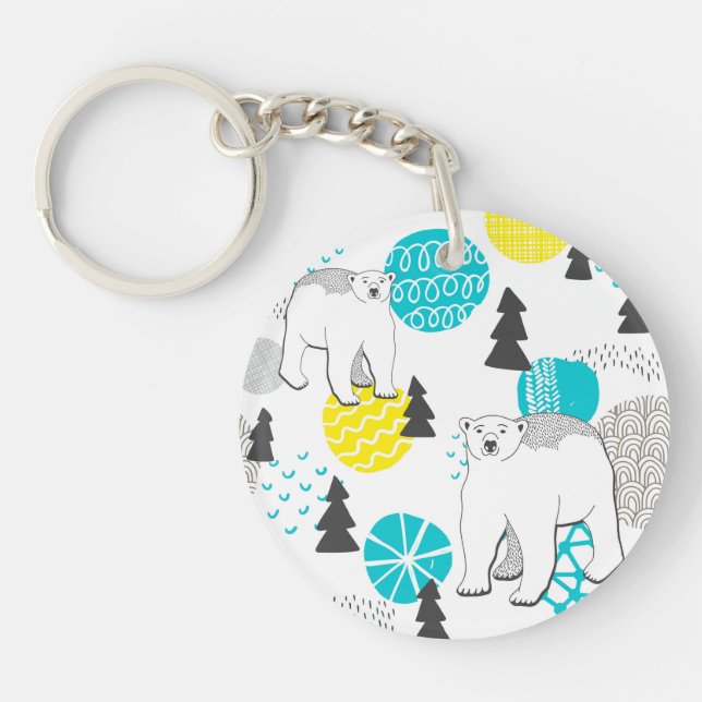 Llavero Oso polar (Frente)