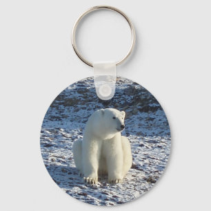 Llavero Oso polar ártico