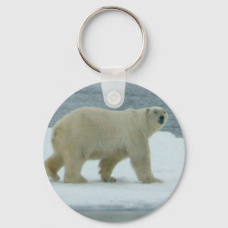 Llavero Oso Polar Blanco