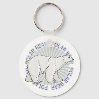 Llavero Oso polar clásico