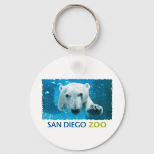 Llavero Oso polar del parque zoológico de San Diego