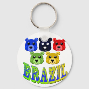 Llavero osos brasileros
