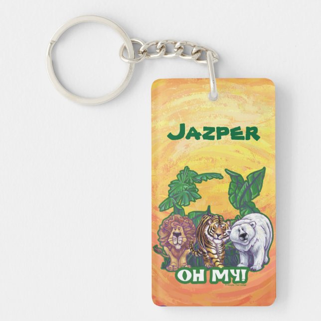 Llavero Osos de tigres de leones Oh Mi (Frente)