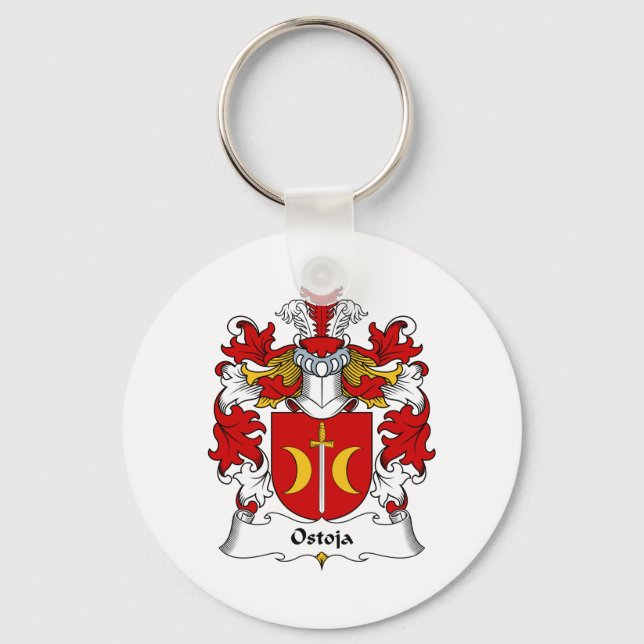 Llavero Ostoja Family Crest (Anverso)