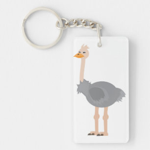 Llavero Ostrich