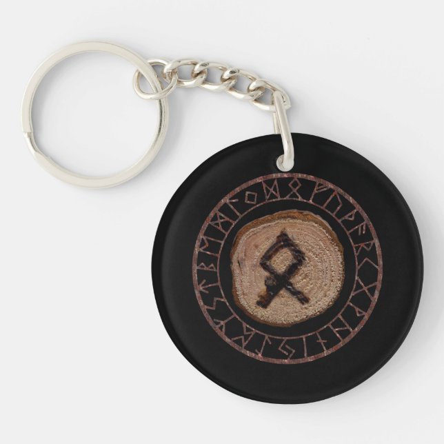 Llavero Othala - Corredón Futhark (Frente)