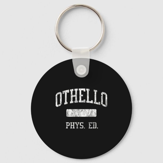 Llavero Othello High School Hs Othello Wa Phys Ed  (Anverso)