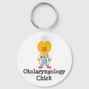 Llavero Otolaryngology Chick Keychain