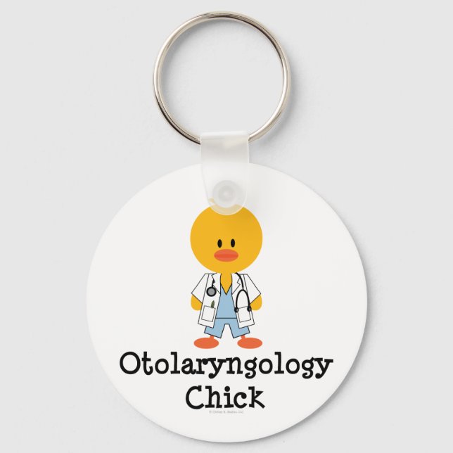 Llavero Otolaryngology Chick Keychain (Anverso)