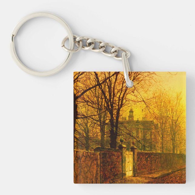 Llavero Otoño Dorado John Atkinson Grimshaw (Frente)