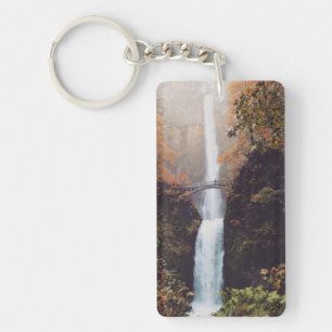 Llavero Otoño en las cataratas de Multnomah, Oregón