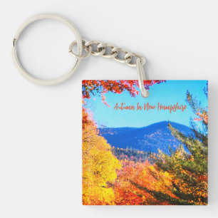 Llavero Otoño en New Hampshire