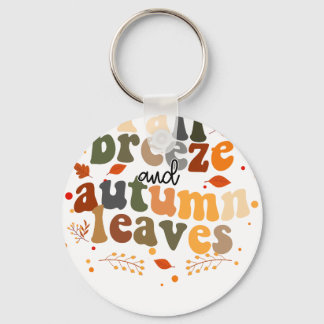 Llavero otono hojas de otoño