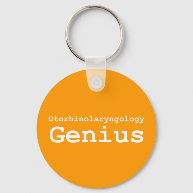 Llavero Otorhinolaryngology Genius Gifts (Anverso)