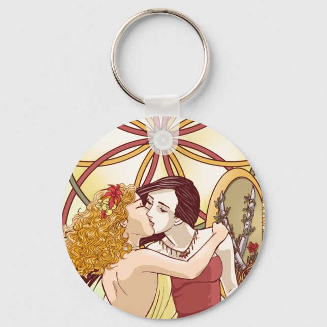 Llavero Otro Chica Paradise Keychain (Anverso)