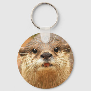 Llavero Otter asiático pequeño