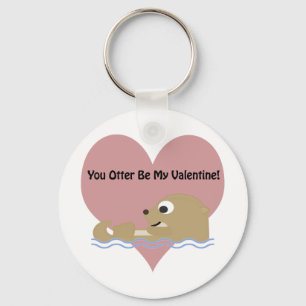Llavero Otter Be My Valentine
