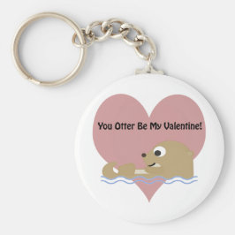 Llavero Otter Be My Valentine
