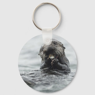 Llavero Otter marino adorable