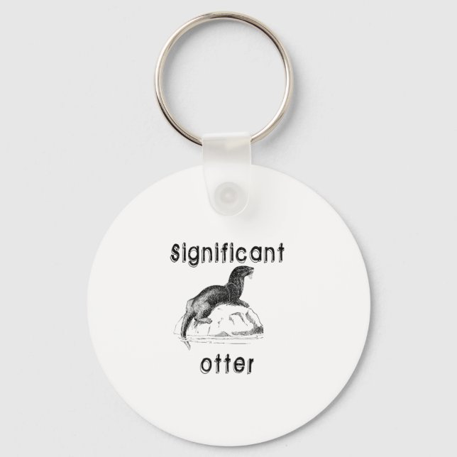 Llavero Otter significativo (Anverso)