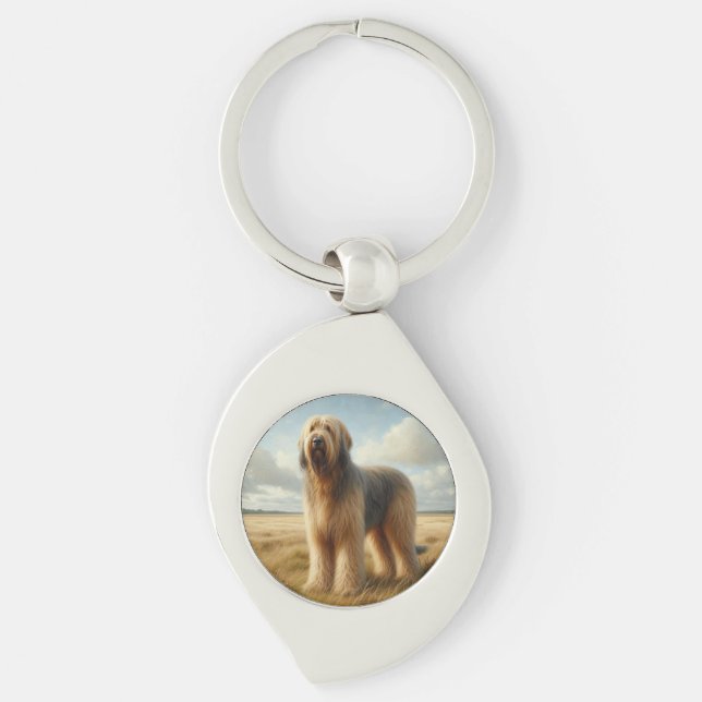 Llavero Otterhound (Anverso)