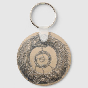 Llavero Ouroboros key chain