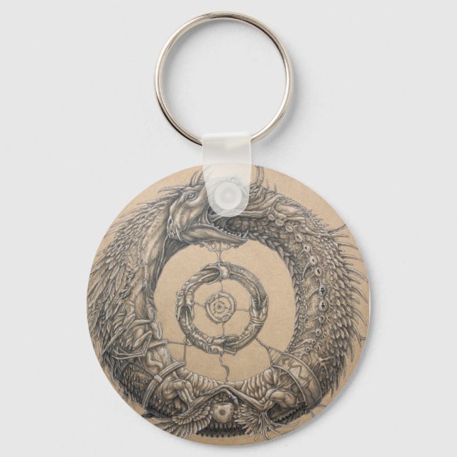 Llavero Ouroboros key chain (Anverso)