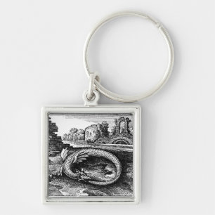 Llavero Ouroboros Serpent keychain