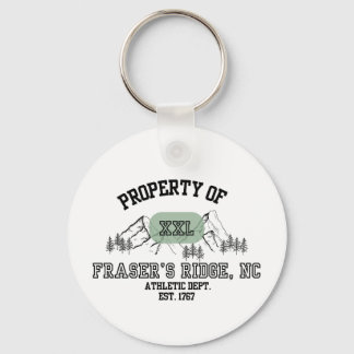 Llavero OUTLANDER Propiedad de la cresta de Fraser