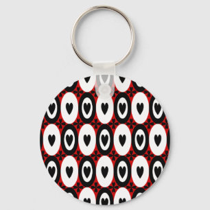 Llavero Oval Hearts
