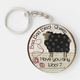Llavero "Oveja negra Baa Baa"