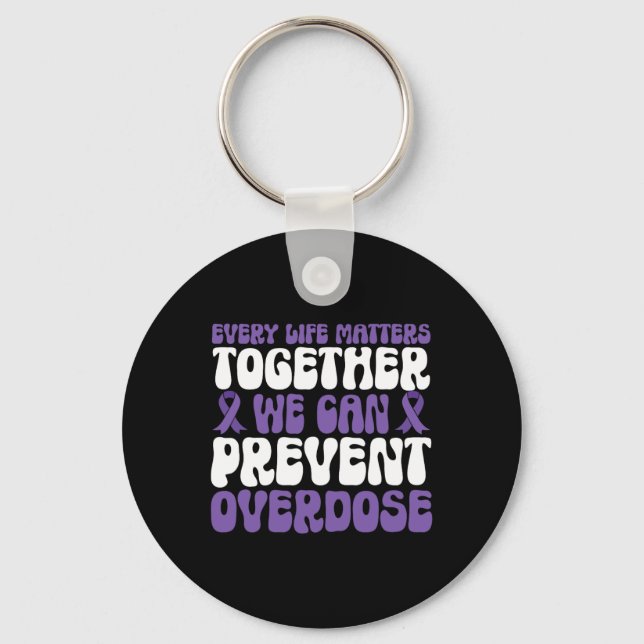 Llavero Overdose Awareness – We Can Prevent Overdose  (Anverso)