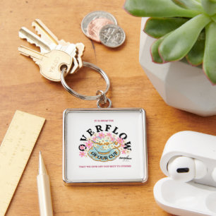 Llavero Overflow Premium Keychain diseñado por Adiela Akoo