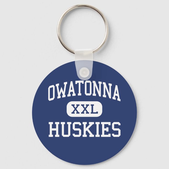 Llavero Owatonna - Huskies - Alto - Owatonna Minnesota (Anverso)