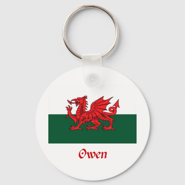 Llavero Owen Welsh Flag (Anverso)
