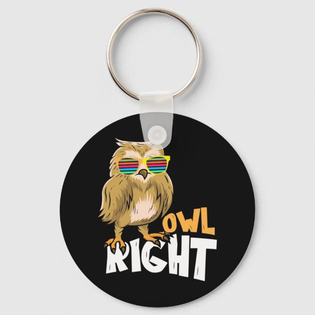 Llavero Owl Right (Anverso)