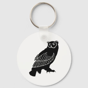 Llavero Owl Silhouette