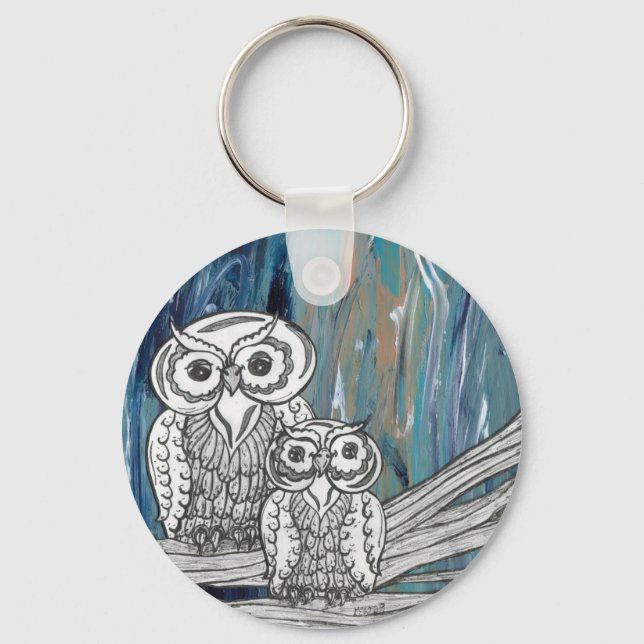 Llavero Owls1 keychain (Anverso)