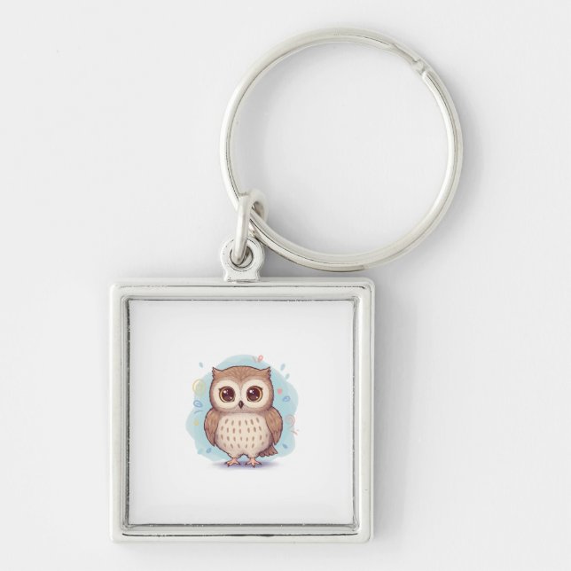 Llavero Owls that bring happiness (Frente)