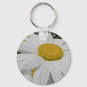 Llavero Oxeye Daisy Wildflower Floral Elementos Florales