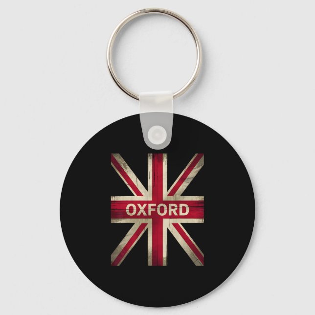 Llavero Oxford England Britain Uk History Vacation Souveni (Anverso)