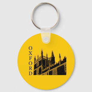 Llavero Oxford Inglaterra 1986 espirales constructivos Bro