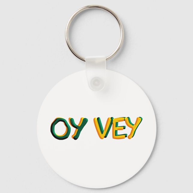 Llavero Oy Vey (Anverso)