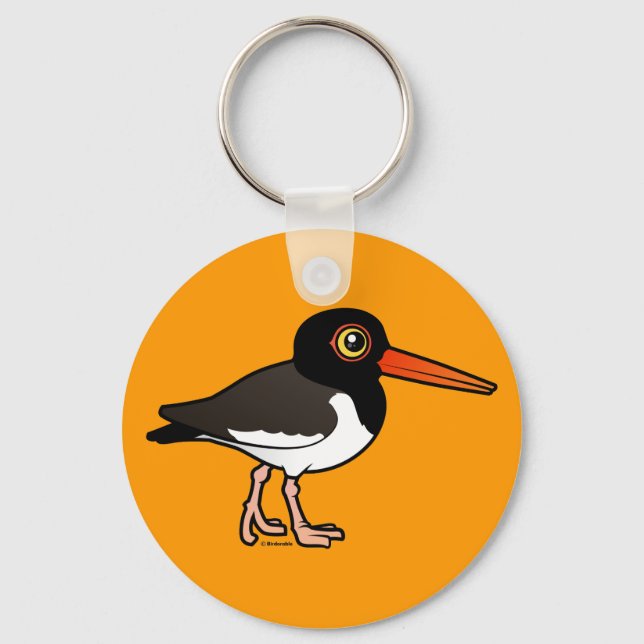 Llavero Oystercatcher estadounidense (Anverso)