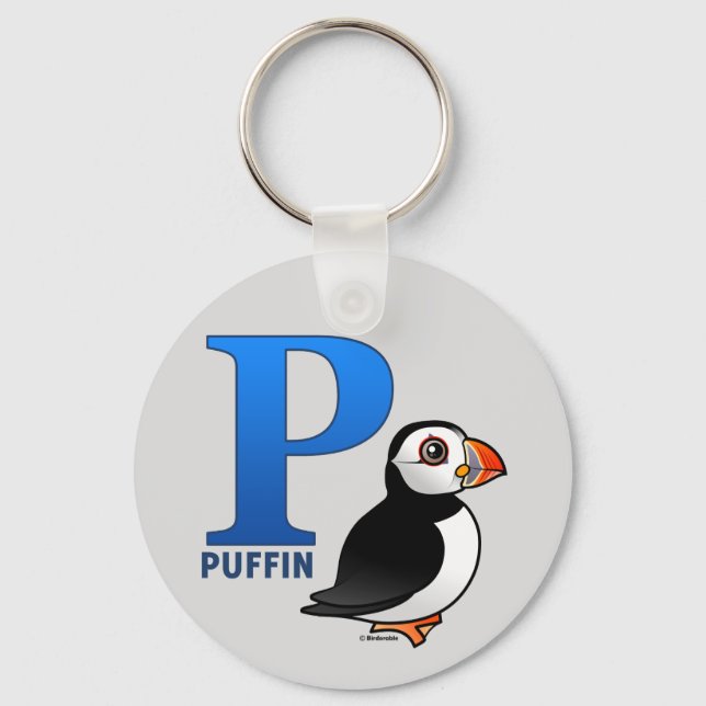 Llavero P es para Puffin (Anverso)